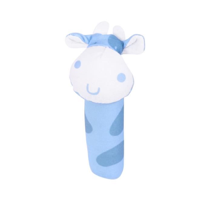 1 Pc Infantile Hochet Doux Dessin Anime Secouer Et Saisir Animaux En Peluche Jouets Poupee Main Pour Nouveau Ne 0 2 An Peluche Achat Vente Hochet Cdiscount