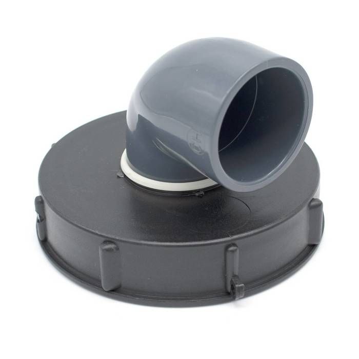 Couvercle 15cm Rouge Pour Cuve 1000L Avec Ouverture Centrale - Multitanks