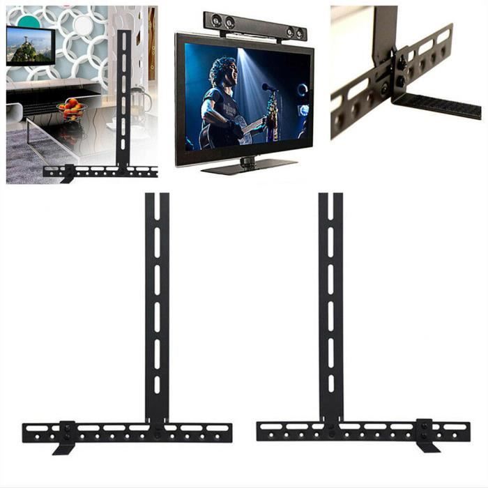 Support de Fixation Universel Pour Barre de Son AuDessus Ou EnDessous De TV Cdiscount TV Son