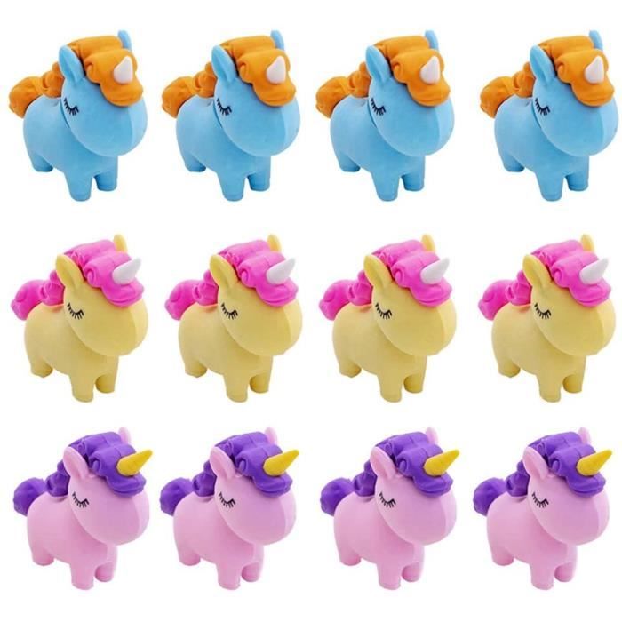 Lot De 48 Gommes Mignonnes En Forme De Cœur Pour Fournitures Scolaires