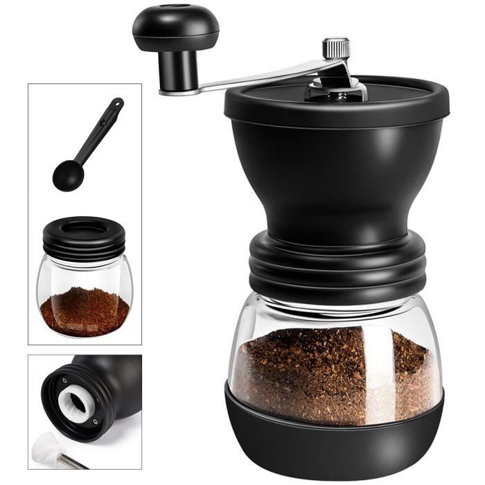 Moulin à café Manuel,broyeur cafe grain pour moudre les graines de café et  graines. - Cdiscount Electroménager