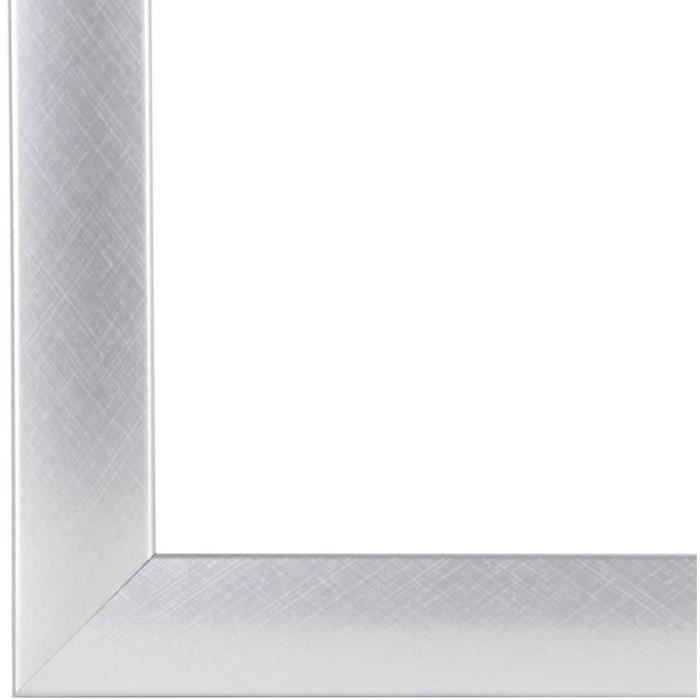 OlimpJOY Cadre photo 10 x 37 cm Noir mat avec verre acrylique antireflet Cadre d'affiche de l'image