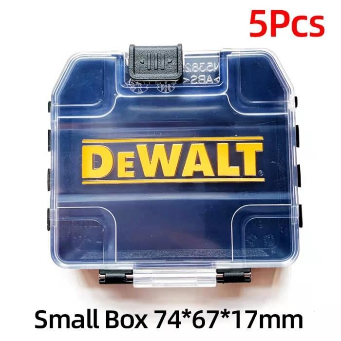 Dewalt Boîte De Rangement Pour Accessoires De Forets Boîte À Outils Transparente Petite Moyenne