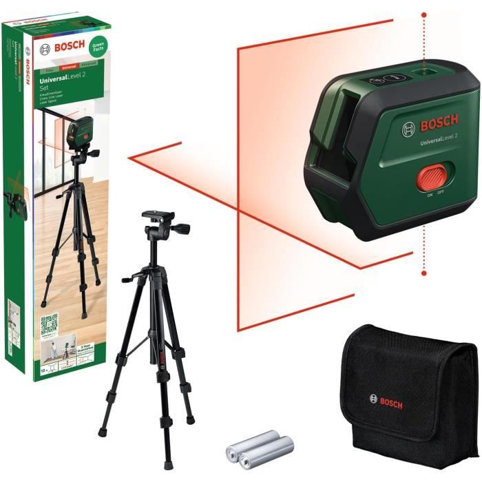 Niveau Laser Bosch UniversalLevel 2 avec Trépied - vue 2