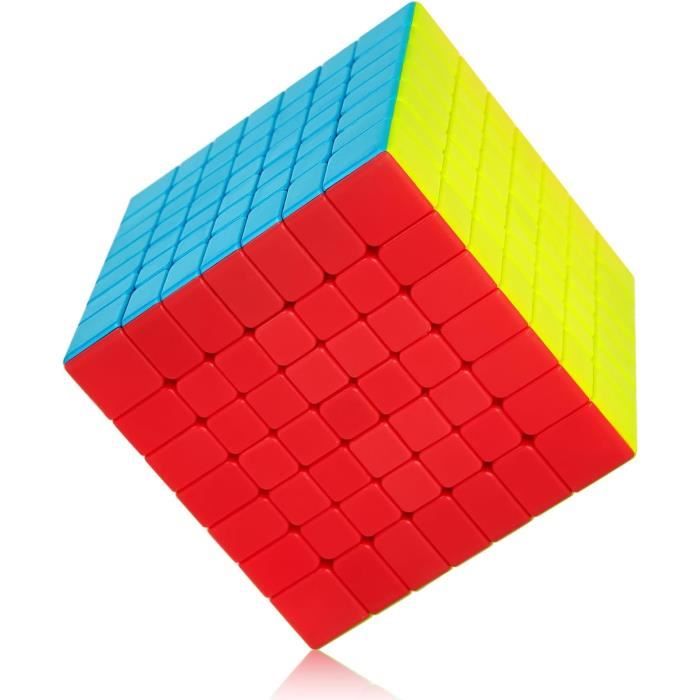 Cube De Vitesse 7X7 Speed Cube, Stickerless Cube Magique Facile À