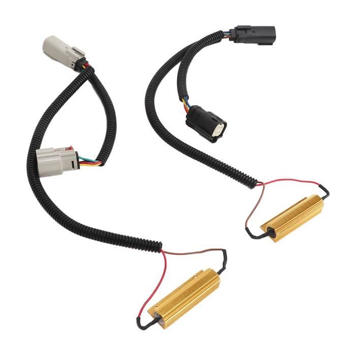Lot De 2 Fiches De Faisceau De Câblage Pour Feux Arrière Can Am Outlander Renegade Commander Maverick ATV - Remplace 710001645 DKEKE