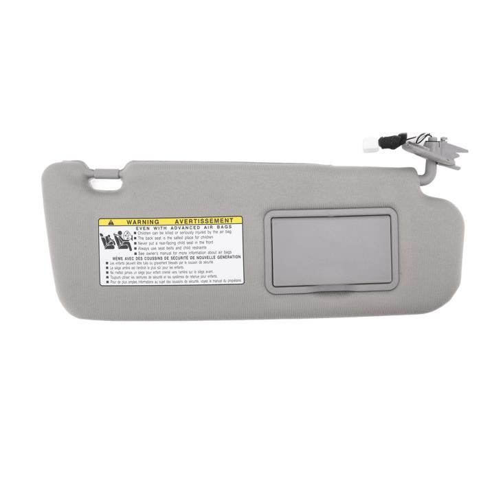 Pare-soleil Intérieur Hyundai Sonata 2006-2008 - Côté Droit, Référence 852013K010QD, Avec Miroir - 2