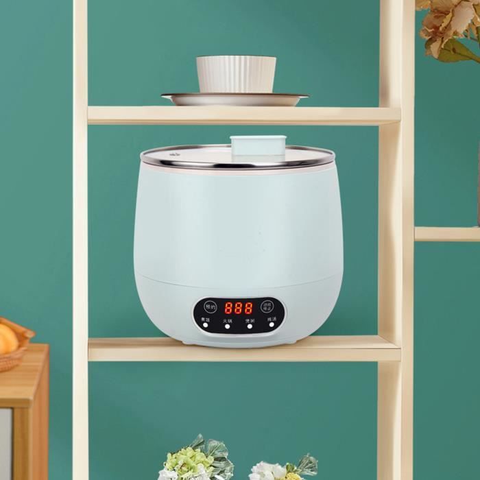 Cuiseur à Riz Électrique 1,8 L – Multicuiseur Antiadhésif, Double Couche Anti-brûlure (Riz, Soupe, Mijotage)