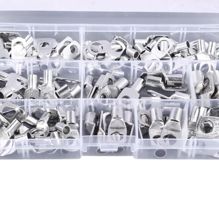 Kit De 30 Cosses à œillet En Cuivre Pour Batterie - Bornes Et Connecteurs De Câble Calibre 1/0 AWG, Marque Kuzavtye