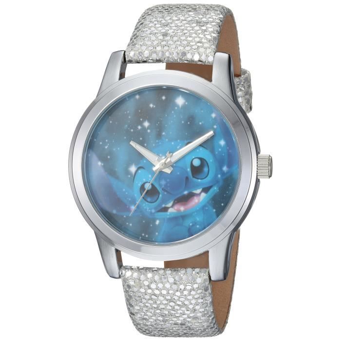 Disney Lilo And Stitch' Quartz Metal Casual Watch, Color:grey (model:  Wds000355) M3S3F - Cdiscount Bijouterie
