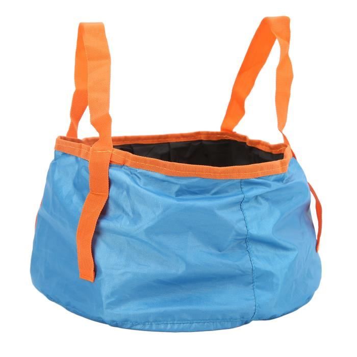 20L Seau à Eau Pliable Léger et Portable seau de pêche, sac seau pliant