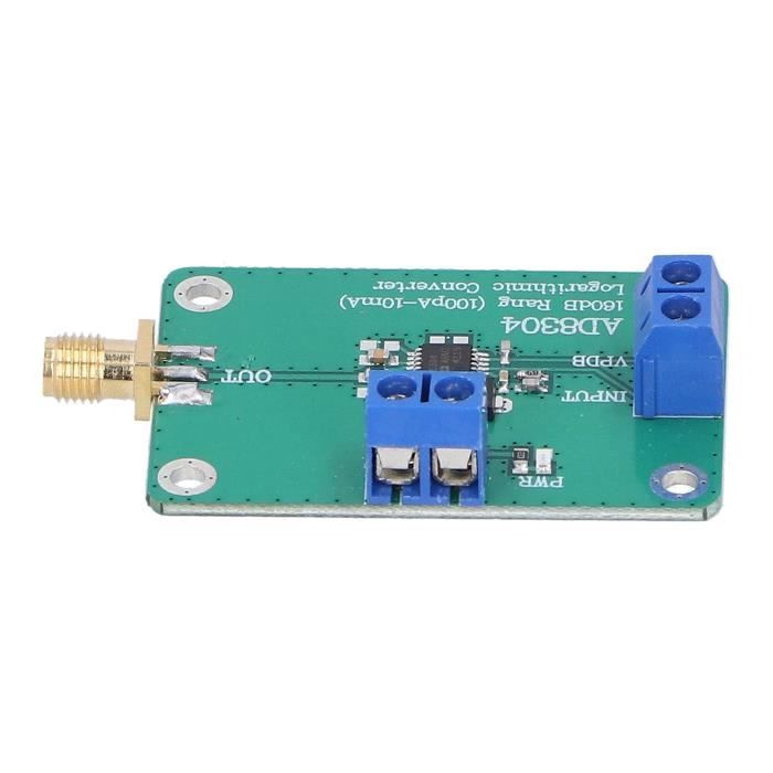 Détecteur Logarithmique RF AD8317 - Plage 1MHz-10GHz, Mesure Puissance -55dBm à 0dBm | Pour Radiofréquence, Mesure Signal