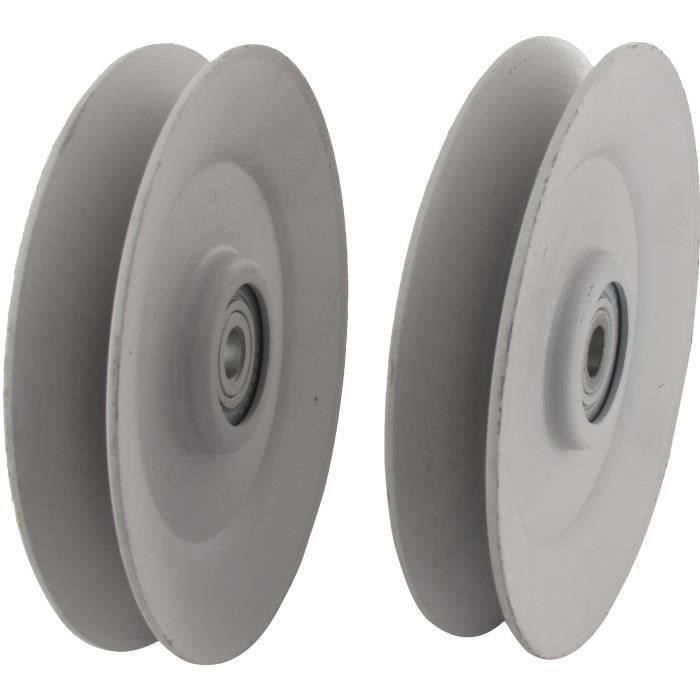 Poulie à gorge trapézoïdale en V