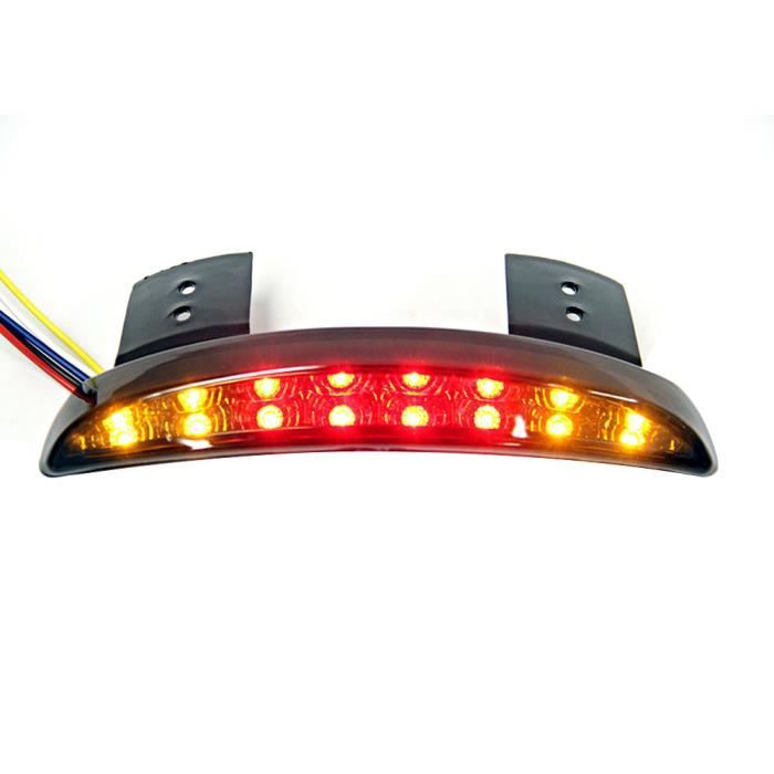 Clignotants Arrière LED Pour Moto Kawasaki 300 EX300 - Coque ABS étanche - Pack De 2