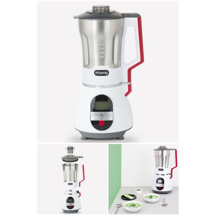 H.Koenig Blender Chauffant MXC36 Inox - vue 2