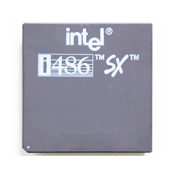 Processeur CPU Intel I486 SX A80486SX25 25 Mhz CPGA-168 - Intel