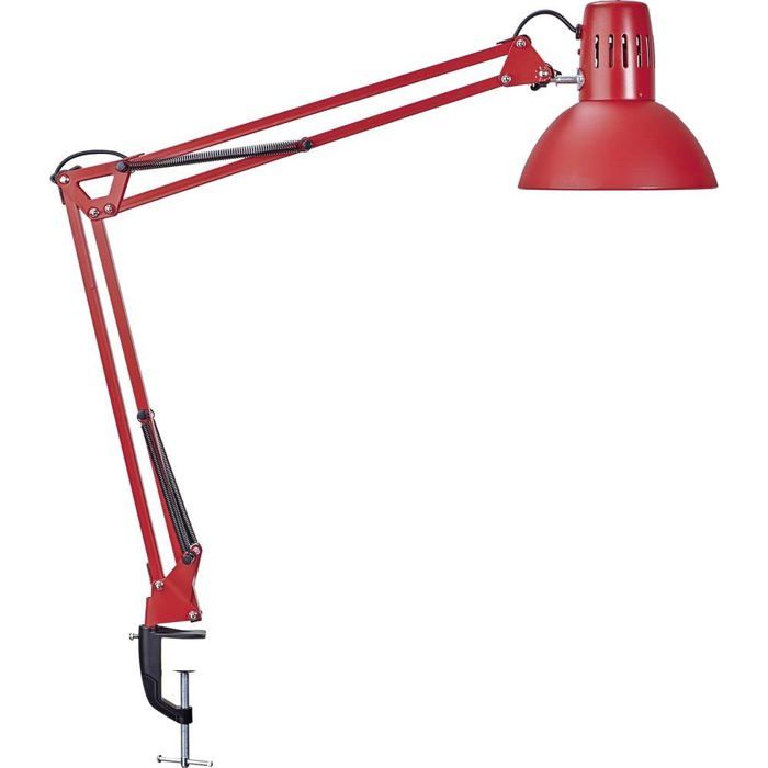 Maul MAULstudy 8230525 Spot à pince E27 rouge