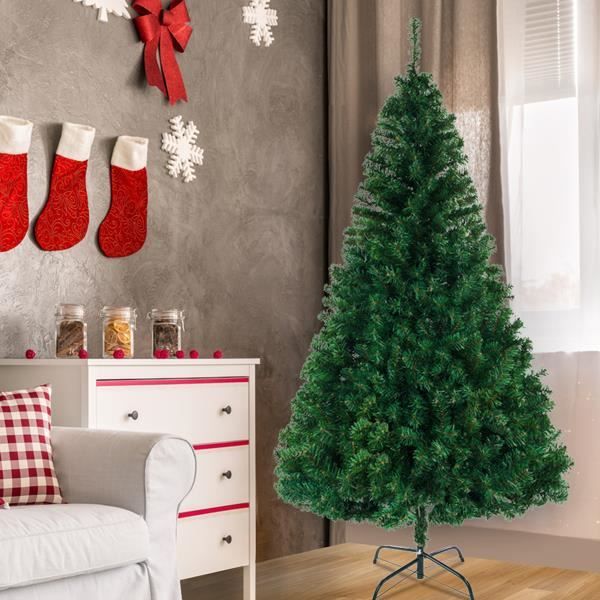 120Cm Arbre Artificiel De Noël Avec Support Stable Et 180 Pointes De