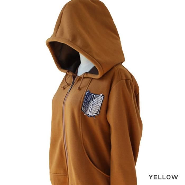 Cosplay Attaque sur Titan Shingeki pas Kyojin Scoutisme Légion à capuche Manteau {CD Cosplay Attaque sur Titan Shingeki pas Kyojin Scoutisme Légion à capuche Manteau {CD