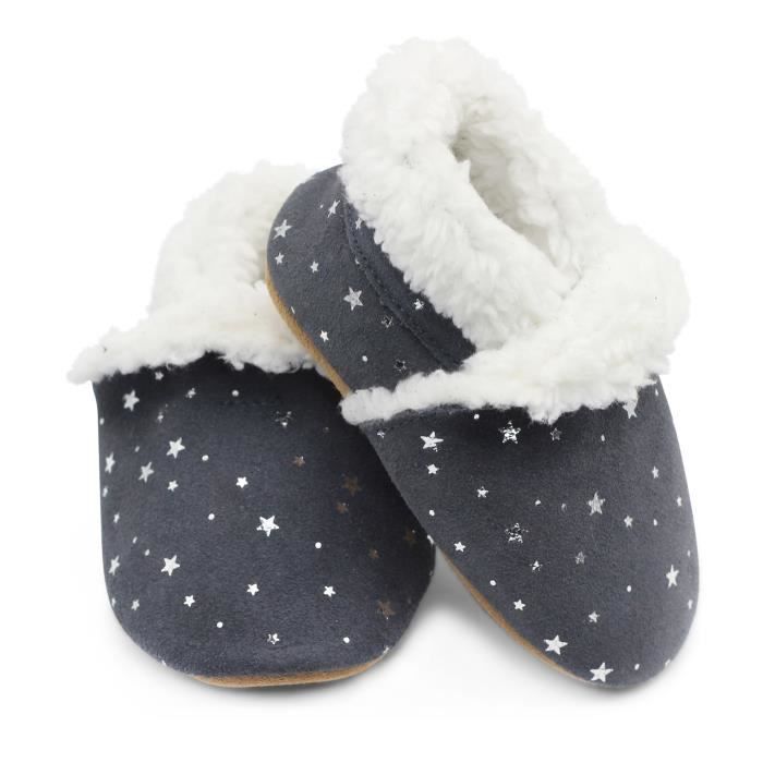 Chausson Mixte Enfant Dotty Fish Suede Slippers 