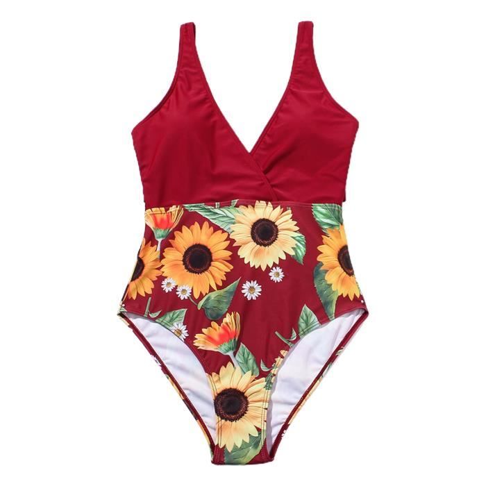 Maillot De Bain Amincissant Taille Haute Push Up - Argent - Femme