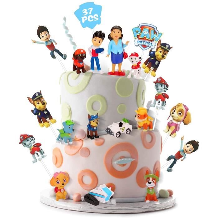 Cake Topper Pat Patrouille  Déco de gâteau anniversaire
