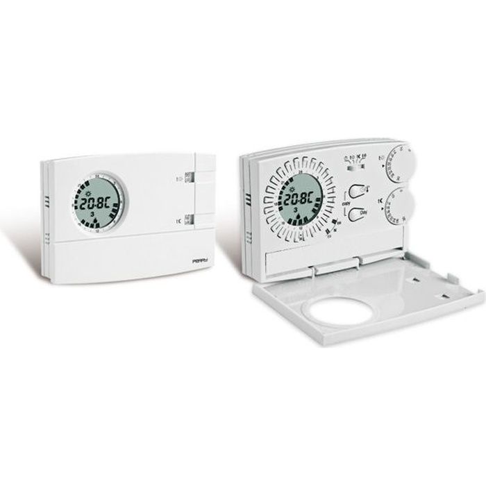 Thermostat programmable journalier Cdiscount Bricolage