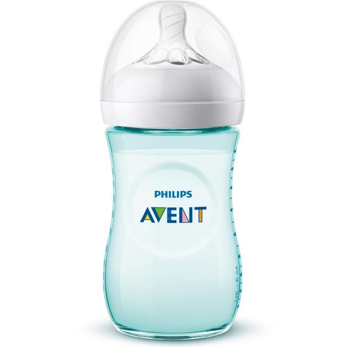 Philips Avent Scf033 15 Biberon Natural 260 Ml Bleu Cdiscount Puericulture Eveil Bebe