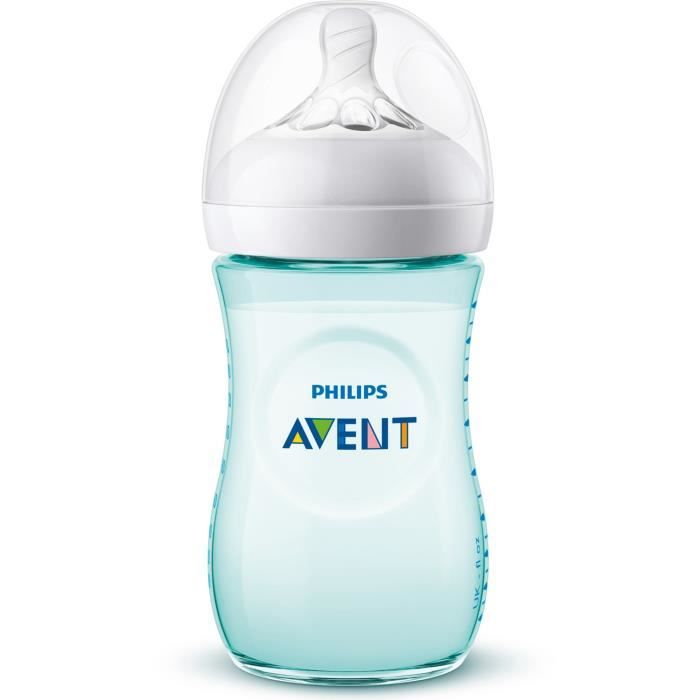 PHILIPS AVENT SCF033/15 Biberon Natural 260 ml bleu