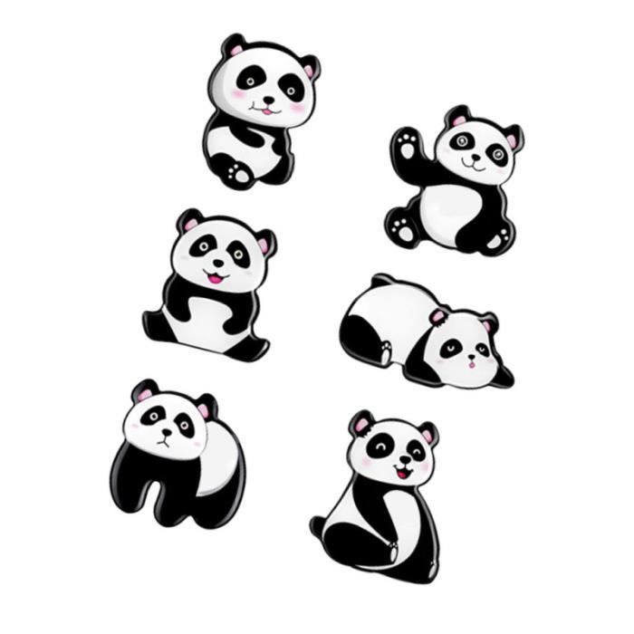 Autocollants d'animaux de dessin animé coréen ours mignon, étiquette  autocollante étanche pour ordinateur portable, guitare, bagage,  réfrigérateur, miroir, papeterie, jouet pour enfants, 50 pièces