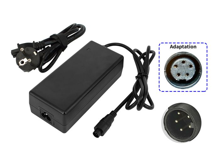 CHARGEUR DE VOITURE 12V ADAPTÉ AUX POWERPACKS AVEC 36 V, tension de fin de  charge 42V, courant de charge max., Chargeur E-BIKE, Batteries pour vélo  électrique, Batteries