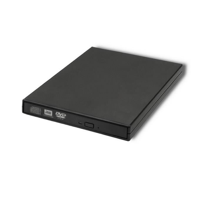 Graveur DVD - QOLTEC - 51858 - USB 2.0 - Noir - DVD-RW
