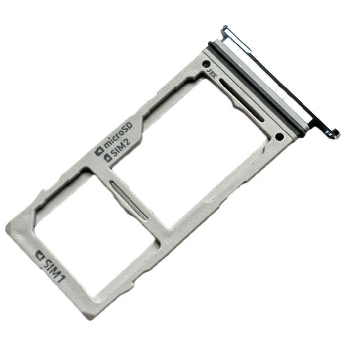 Tiroir Carte SIM et Support SD pour Samsung Galaxy S10+ G975F G975F DS Piece de Remplacement Original