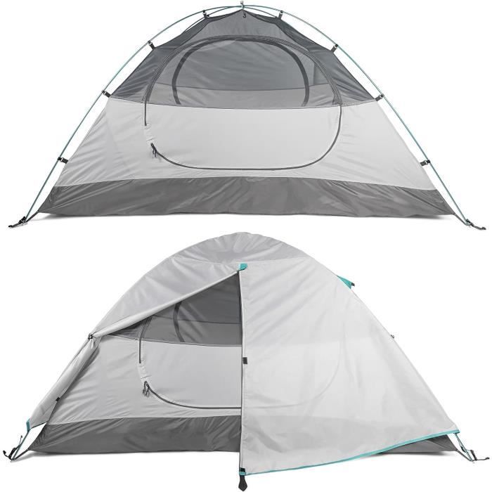 Tonnelle | Tente De Camping | Tonnelle | Tente De Voyage 1 Personne Bleu Impermeable Cfw16963 95212891