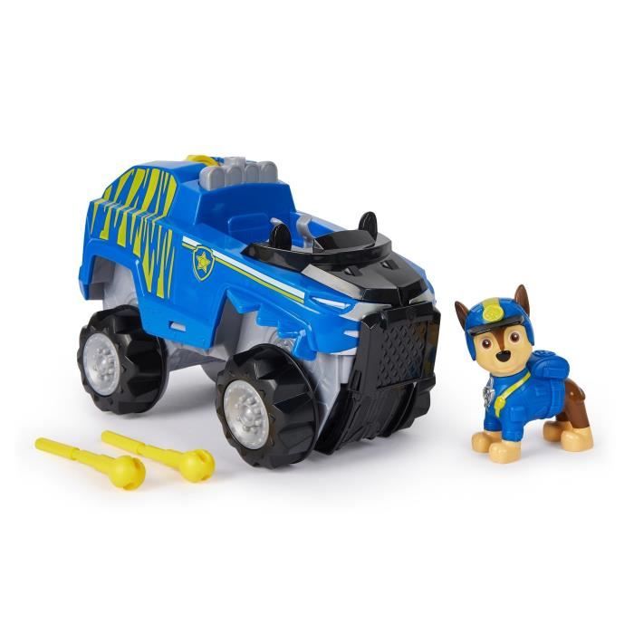 SPIN MASTER VEHICULE + FIGURINE CHASE JUNGLE PUPS La Pat Patrouille