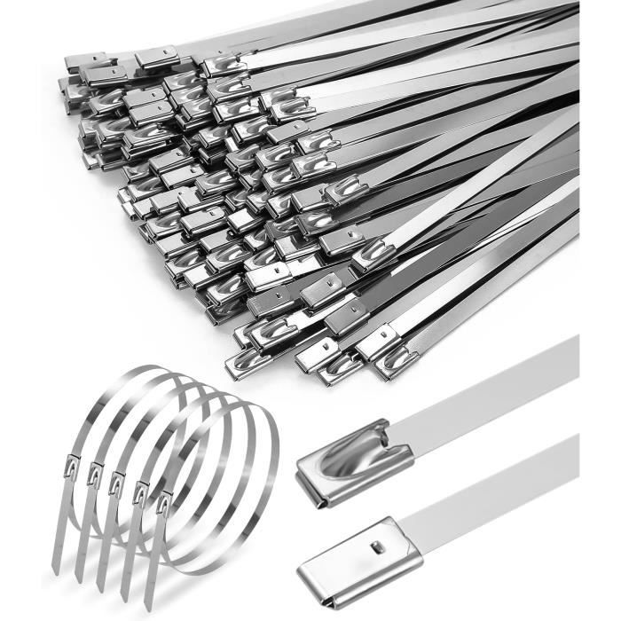 20 Colliers De Serrage En U En Acier Inoxydable 304 - 25 Mm - Pour Fixer Tuyaux, Câbles, Grillage - Vis Incluses