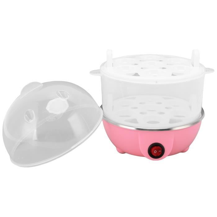 Cuiseur à œufs Livoo DOC290 - 400W, Capacité 6 œufs, Fonction Maintien Au Chaud, Compact Et Facile à Utiliser