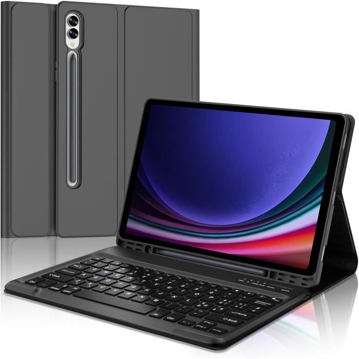 Coque Clavier - Samsung - Galaxy Tab S9+ Plus - Azerty Français - Détachable - Bluetooth 2023
