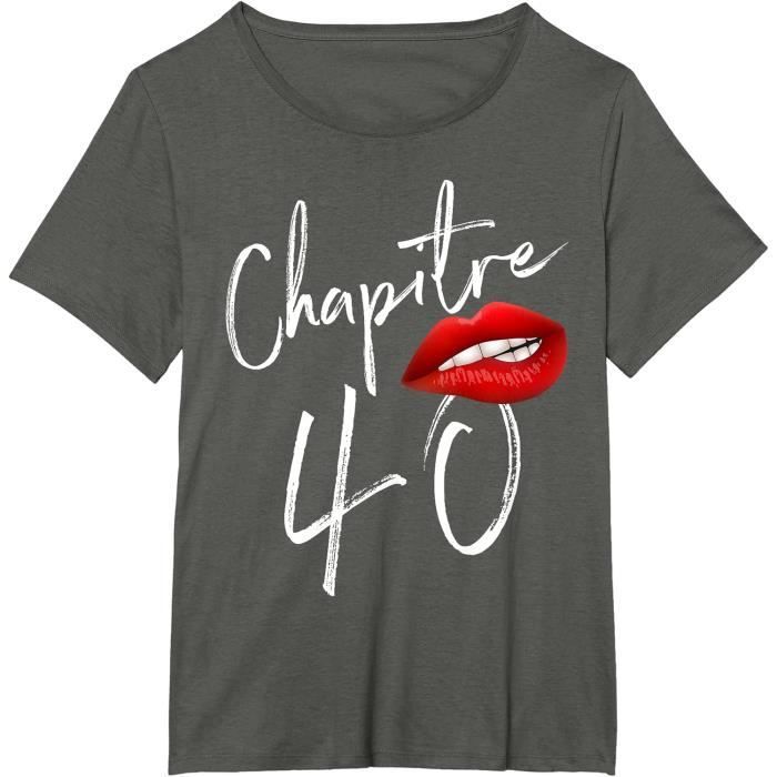 En 1981 Chapitre 40 Ans Joyeux Anniversaire T-Shirt[m1845] - Cdiscount ...
