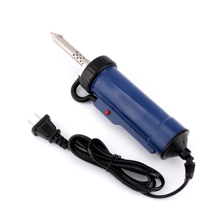 Pompe à Dessouder Électrique 30W 220V - Kit Avec Buses 1mm Et 2mm Pour Soudure