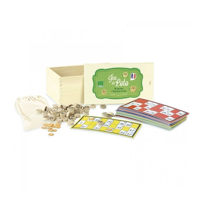 Jeu de loto pour enfants - Vilac - Collection Jeux - Mixte - A partir de 6 ans - Blanc