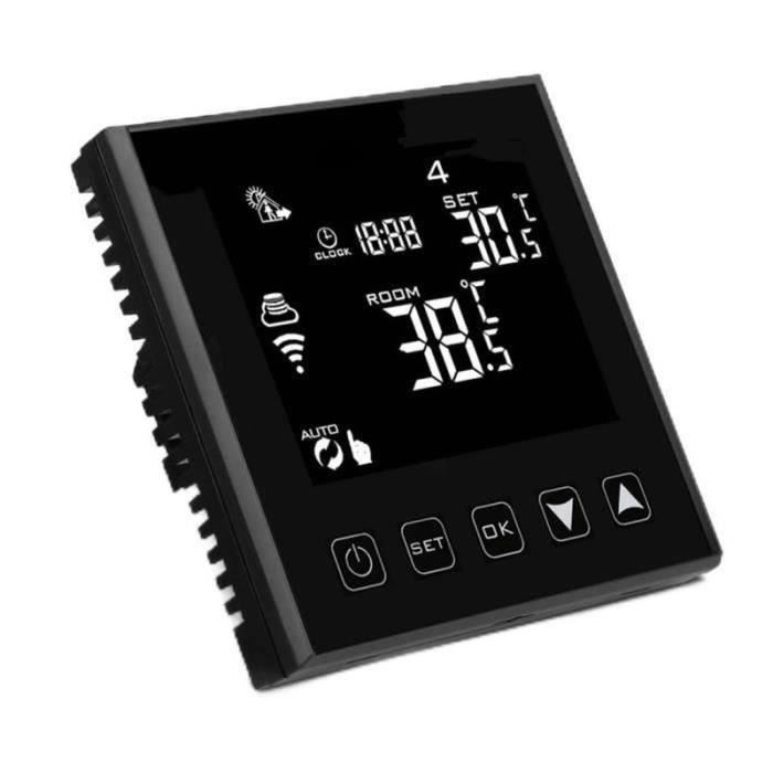 Thermostat Intelligent Hammam/Sauna - Écran Couleur, Contrôle Température Précise - Installation Facile