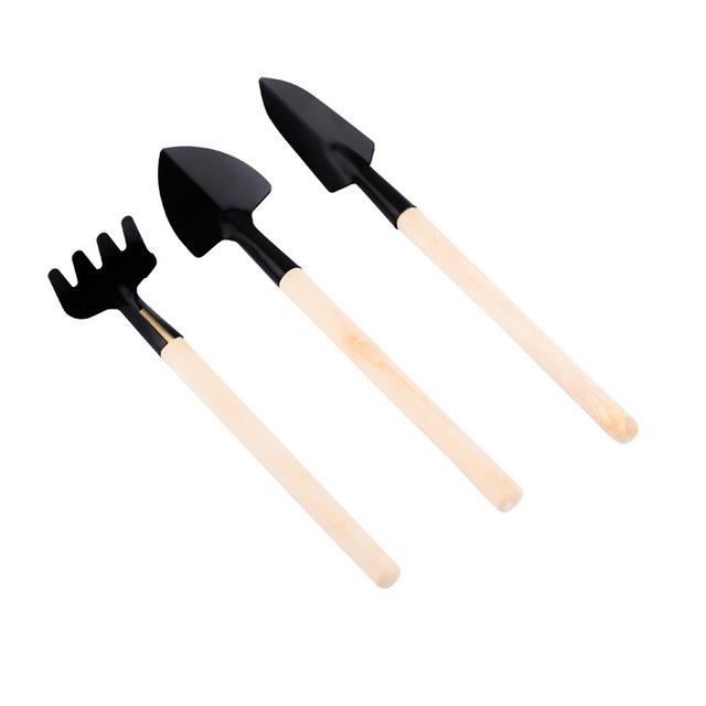 Lot de 7 outils de jardinage pour enfants - Pelle, race, fourchette Lot de 7 outils de jardinage pour enfants - Pelle, race, fourchette