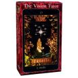 Le Tarot Vision - Jeu de 78 cartes - Cartes de voyance avec explication complète des 78 lames (livret en FR) - Jeu divinatoire-1