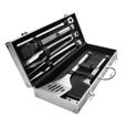CUISINART Kit valise premium 13 ustensiles - SBQ01E - pour barbecue - Acier/Aluminium-1