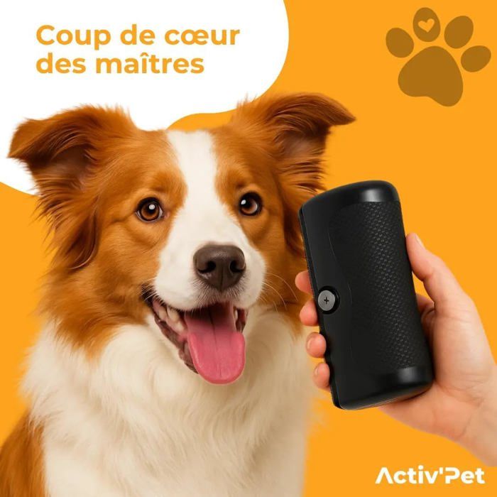 Brosse Démêlante Pour Chien/chat - Élimine 95% Des Poils Morts - Manche Ergonomique - Pour Tous Types De Poils