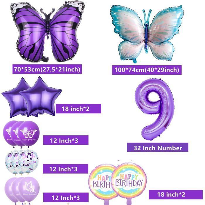 Décoration 40 Ans Anniversaire Femme Violet,Rideau Frange Anniversaire 40 Ans Violet,Ballons 40 Décoration 40 Ans Anniversaire Femme Violet,Rideau Frange Anniversaire 40 Ans Violet,Ballons 40