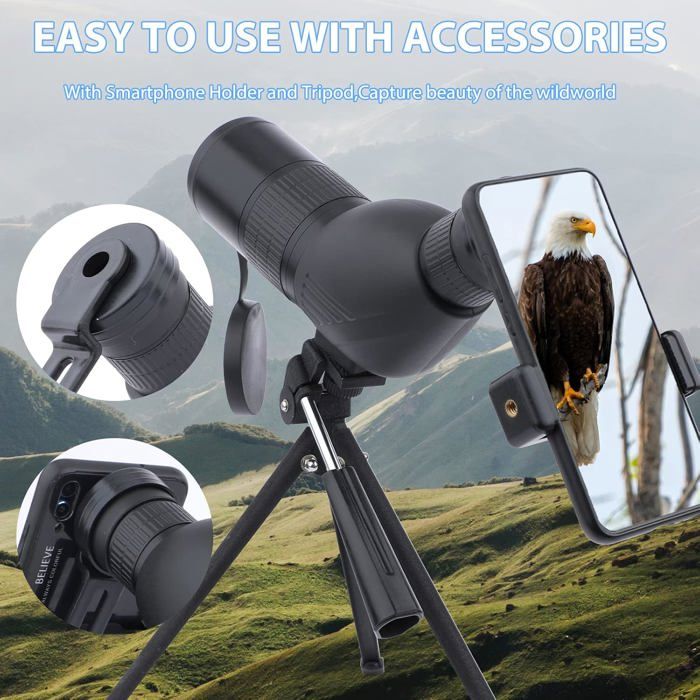 Chercheur étoiles Portable 5x24 Pour Enfants – Viseur Télescope En Résine Avec Support Stable – Idéal Pour L'astronomie, Le Camping Et Les Randonnées – Cadeau Original