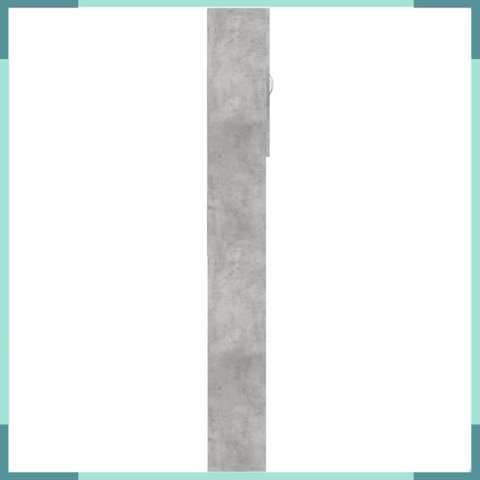 Meuble pour machine à laver Gris béton 70,5x71,5x91,5 cm | Leroy Merlin