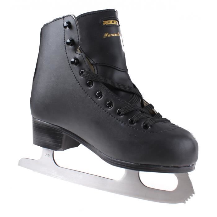 Roces Paradise/Lama - Patins à Glace Enfant - Cuir Synthétique - Isolation Thermique - Taille Réglable